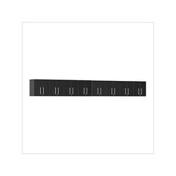 Ulti-MATE Garage Cabinets 8-Piece Garage Wall Cabinet Kit in Midnight Black Metallic