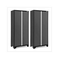 NewAge Garage Cabinets 2 x BOLD Series 36-Inch Grey Locker
