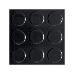 G-Floor 8.5' x 100' Coin Roll-Out Trailer Floor (Black)