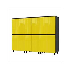 Contur Cabinet 7.5' Premium Vespa Yellow Garage Cabinet System