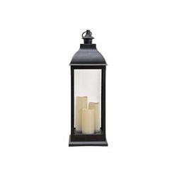 Sunjoy 28-Inch Battery Powered Hanging LED Lantern