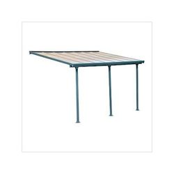 Palram-Canopia Feria 10' x 14' Patio Cover (Grey / Clear)
