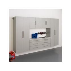 Prepac HangUps 120" Storage Cabinet Set I - 6pc