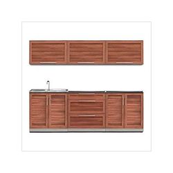 NewAge Outdoor Kitchens Grove 6-Piece Outdoor Kitchen Set (No Countertop)