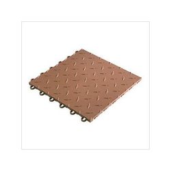 Speedway Tile 12 x 12-Inch Brown Garage Floor Tile (10 Pack)