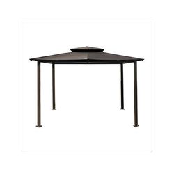 Paragon Outdoor 10 x 12 ft. Barcelona Soft Top Gazebo (Grey Canopy)