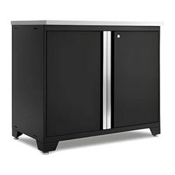 NewAge Garage Cabinets PRO Series Black 42 in. Sink Cabinet without Faucet