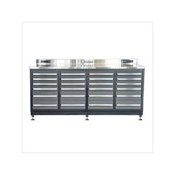 Dragonfire Tools 24-Drawer 7-Foot Heavy Duty Garage Workbench with Leveling Feet