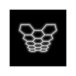 HexGlow Large 14 Hex LED Lighting Kit (16.89’ x 9.74’)