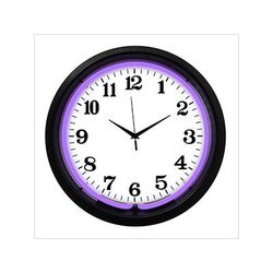 Neonetics 15-Inch Standard Purple Neon Clock