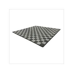 Swisstrax Diamondtrax Home Two Car Garage Floor Tile Mat (Jet Black / Slate Grey)