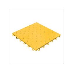 Swisstrax Diamondtrax Home 1ft x 1ft Citrus Yellow Garage Floor Tile (Pack of 10)
