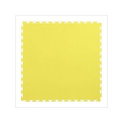 Lock-Tile 7mm Yellow PVC Smooth Tile (50 Pack)