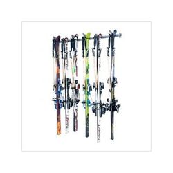 Monkey Bars 6-Pair Ski Storage Rack