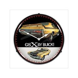 Collectable Sign and Clock 1970 Buick GSX Backlit Wall Clock
