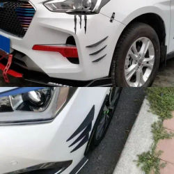 6 pz/set Car Decoration diffusore Splitter Fin Body Spoiler Canard alce Chin Car Tuning Canard