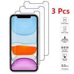 Protecteur d'écran en verre guatémaltèque pour iPhone 12 Mini 11 Pro X Xs Max Xr SE 2020 3 pièces