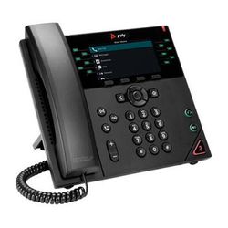 Poly VVX 450 12-Line IP Desk Phone with Power Adapter 89B76AA ABA
