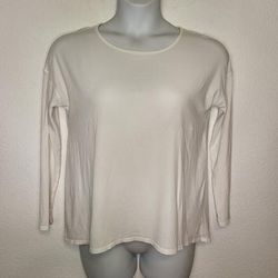 Lululemon Athletica Tops | Lululemon Athletica Back Into It Split Back Top Size 10 (See Measurements) | Color: White | Size: 10