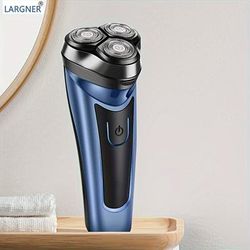 Upgrade Your Shaving Experience With 's Rechargeable Three-head Floating Shaver!