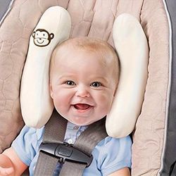 Portable Travel Pillow For Kids Toddler, Adjustable Soft Head Neck Support For Car Seats For Newborn, Stroller Safety Pillow, Headrest Pillow