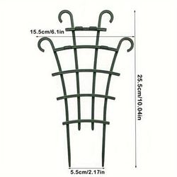 4/8/12pcs, Trellis For Potted Plants, Mini Garden Trellis For Climbing Plants Stackable Plant Trellis Indoor Plastic Potted Plant Support Diy Climbing Trellis Flower Pots Supports