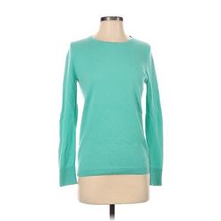 Talbots Cashmere Pullover Sweater: Teal - Women's Size Small