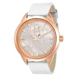 TechnoMarine MoonSun MoonSun Unisex Watch w/ Mother of Pearl Dial - 40mm White (ZG-TM-820002)