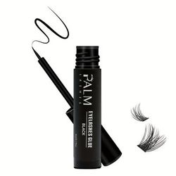 False Lash Glue Super Strong Hold Black Glue Eyelash Glue Waterproof Lash Glue Strip Eyelash Adhesive Suitable For Any Diy Lashes Strip Lash Adhesive 5ml 0.17oz