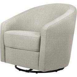 Babyletto Madison Swivel Glider - Performance Grey Eco-Twill
