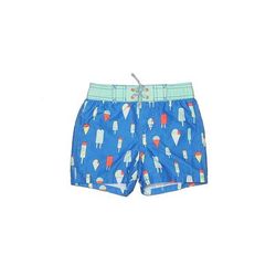 Baby Gap Board Shorts: Blue Tropical Bottoms - Size 18-24 Month