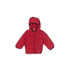 Baby Gap Snow Jacket: Red Solid Sporting & Activewear - Size 18-24 Month