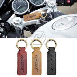 Portachiavi moto in pelle bovina per accessori moto BMW R Nine T Pure Nine-T