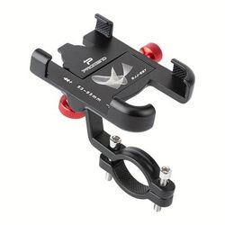 TEMU 1pc Newboler Mtb Car Phone Holder Bicycle Bracket 360° Rotatable Aluminum Adjustable Bicycle Phone Bracket Anti-slip Bicycle Bracket