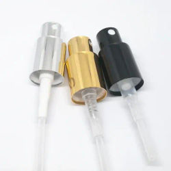10X Sprayer Sprinkler nozzle Head / Lotion Pump Screw cap for 18mm/410 Doterra Glass Essential Oil Perfume Bottles Refillable