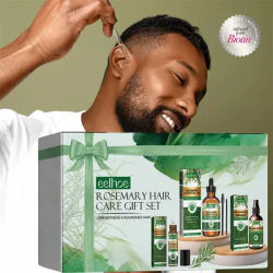 Hair Growth Kit Essential Oil Rosemary Mint Hair Strengthening Oil Nourishing Treatment For Split End Dry Organics Hair Care Oil