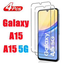 Vetro temperato protettivo 1/4Pcs per la protezione dello schermo Samsung Galaxy A15 A15s