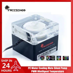 PC Water Cooling Pump Mute Silent PWM Intelligent Temperature Regulation Flow 800L/H, PU-FS4M-J