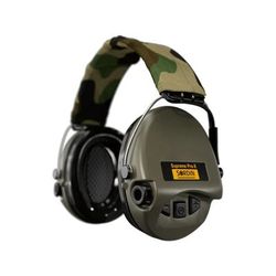 Sordin Supreme PRO-X Headband Headset Gel Camo Headband Green Cups 500407
