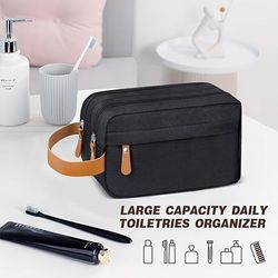 Men's Toiletry Bag, Large Capacity Waterproof Multi-purpose Razor Storage Bag, Travel Storage Bag