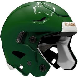 Riddell SpeedFlex Adult Football Helmet Shell Forest Green