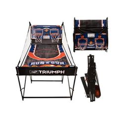 Triumph Run 'N Gun Fold Flat Basketball Black 45-6103W