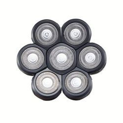 TEMU 7 Blades Electric Shaver Replacement Heads, Shaver Replacement For Bald Tool, Head And Face Electric Razor Shaver Head, Father's Day Gift