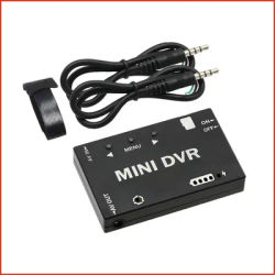 High Quality Mini FPV DVR/FPV Recorder NTSC/PAL Switchable Built-in Battery Micro USB Interface Multi-language