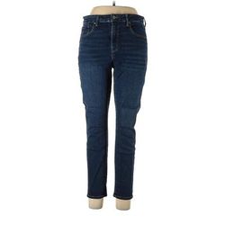 Ann Taylor LOFT Jeans - High Rise: Blue Bottoms - Women's Size 31