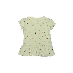 Cat & Jack Short Sleeve T-Shirt: Green Tops - Size 5Toddler