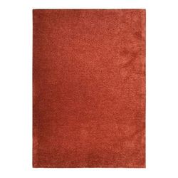 Tappeto luminoso rosso argilla 120x170