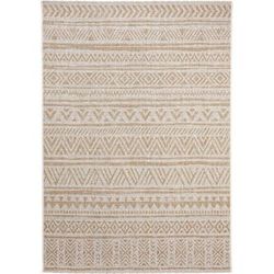 Tappeto per interno ed esterno crema/beige 300x400