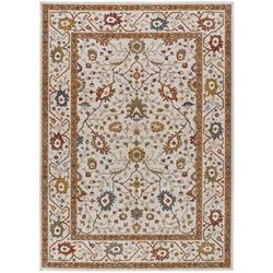 Tappeto vintage beige/terracotta 140x200 cm