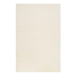 Tappeto a pelo corto morbido bianco sporco 133x200